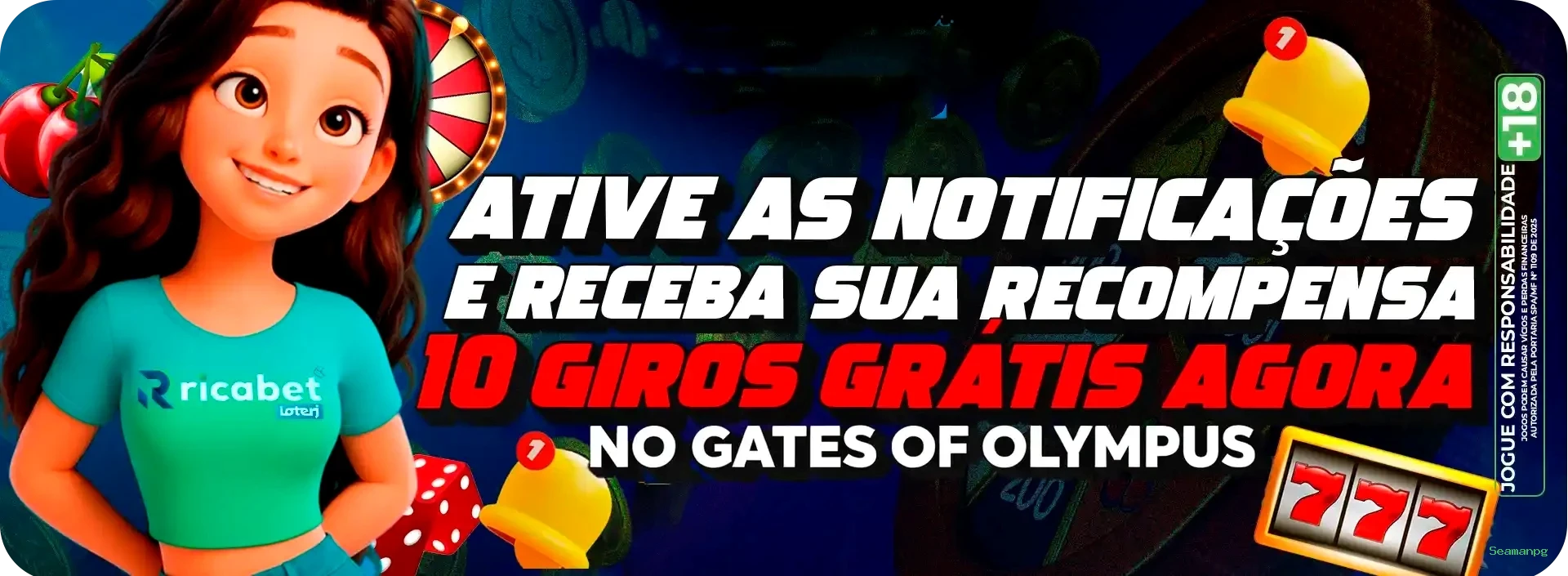 Imagem promocional do cassino online da Seamanpg mostrando jogos ao vivo