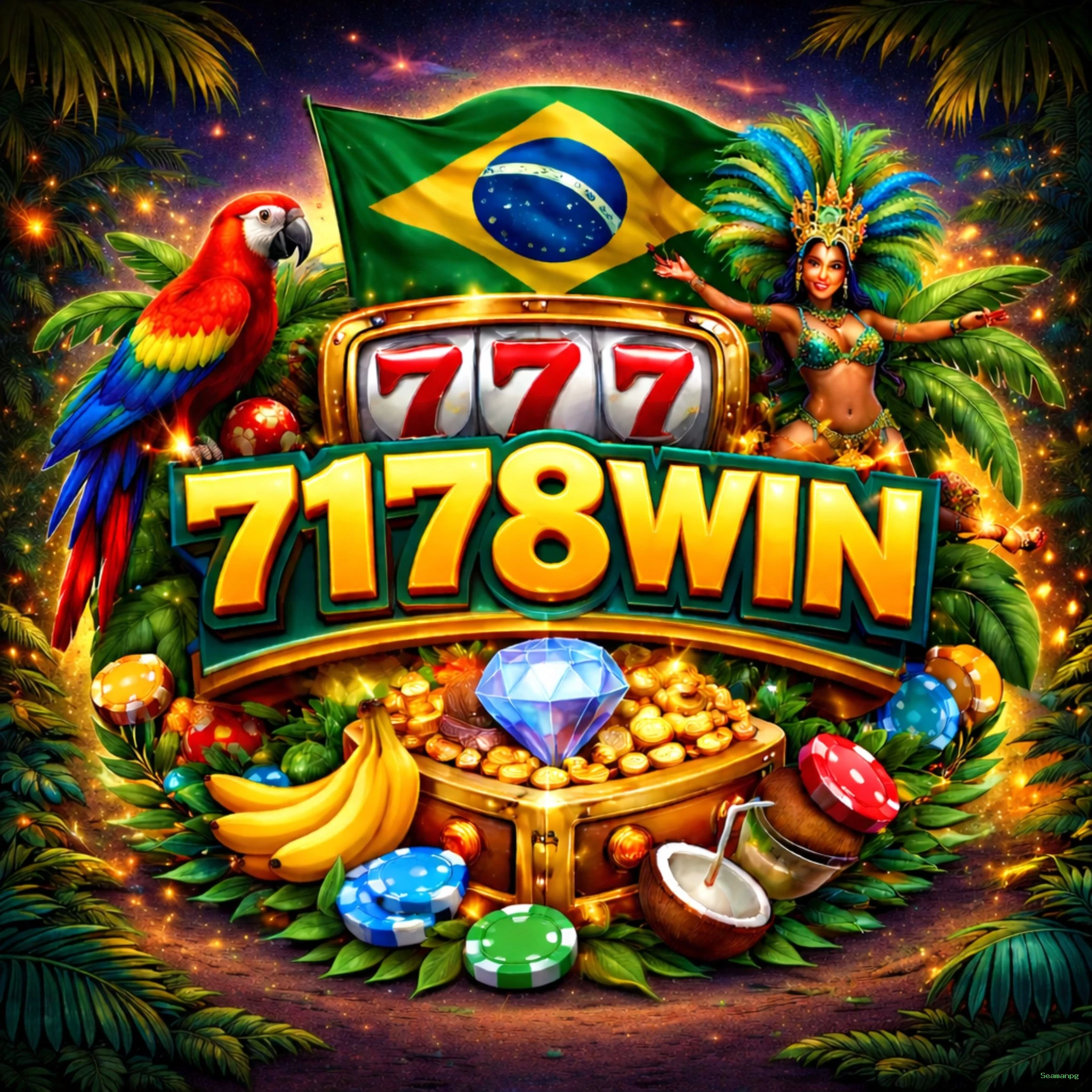 Imagem promocional dos jogos de lottery da Seamanpg